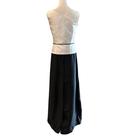 SET~> ANN TAYLOR FORMAL Set — Tailored Bow Top & Maxi Skirt — 4, 6 - Picture 2 of 6